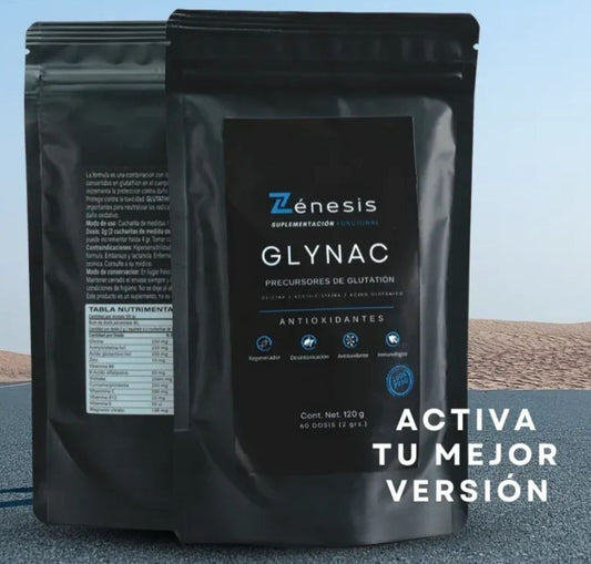 GLYNAC | Precursores de Glutatión – Energía y desintoxicación celular