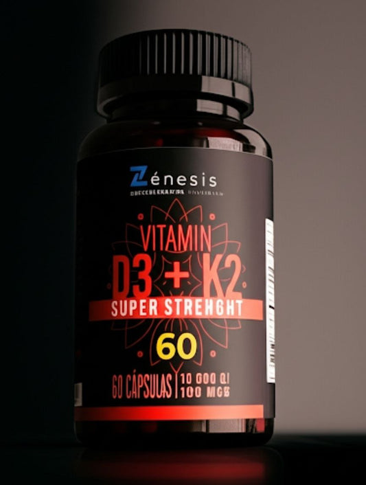 Vitamina D3 + K2 | Huesos fuertes e inmunidad total